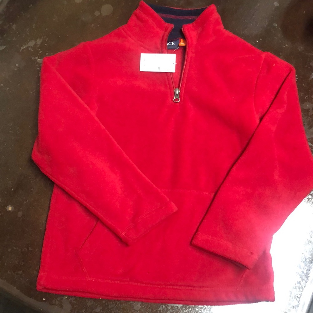 RED CHILDREN'S PLACE FLEECE SWEATSHIRT